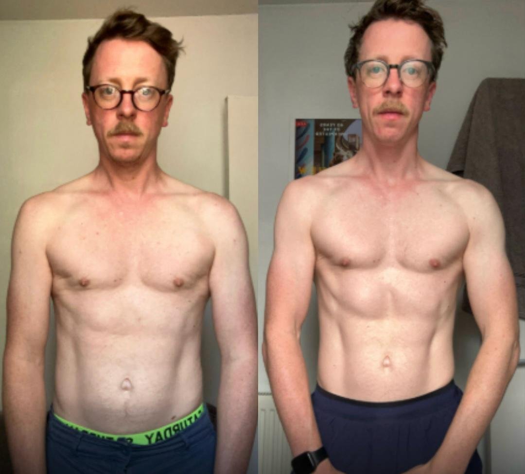 Matthew before and after
